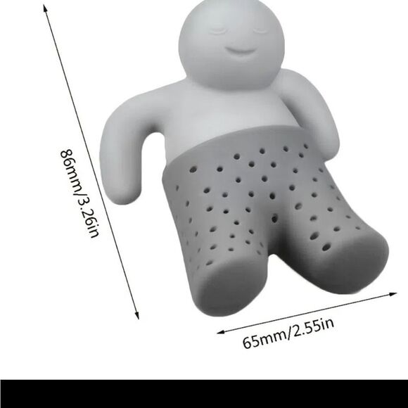 Sleepy Guy Tea Ball Strainer - Picture 7 of 7